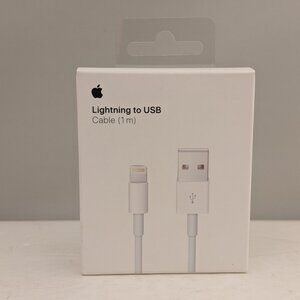 APPLE Lightning to USB Cable (1m) | Charge / Sync | MXLY2AM/A | Model A1480 NEW